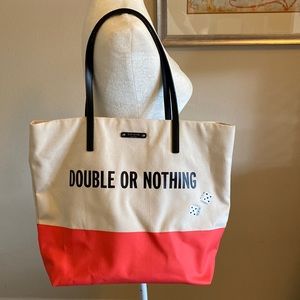 Double or Nothing Kate Spade Tote